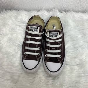 Brown Low-Top Converse All Star